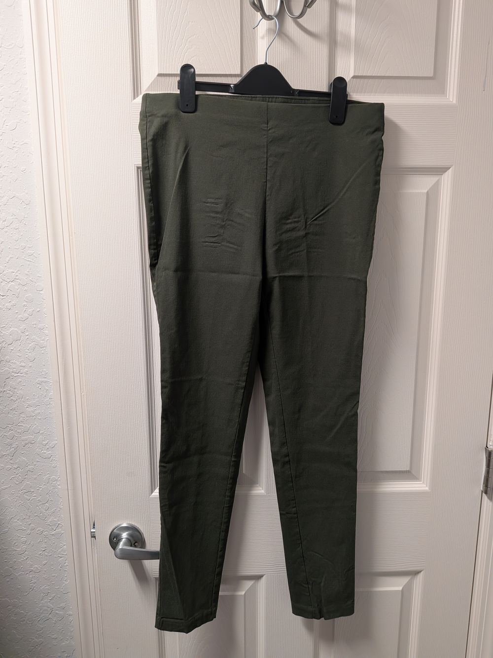 Michael Kors Olive Green Slim Tapered Pants